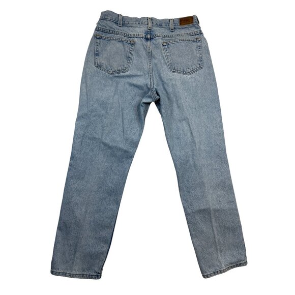 L.L. Bean Jeans Mens 34x29 Blue Denim Double L‎ Classic Fit Straight - Picture 2 of 9